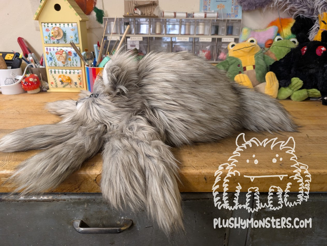Lil' Nanook! - Wolf Spider in Disguise - Weighted Lil' Guy