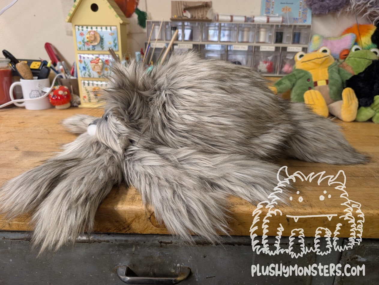 Lil' Nanook! - Wolf Spider in Disguise - Weighted Lil' Guy