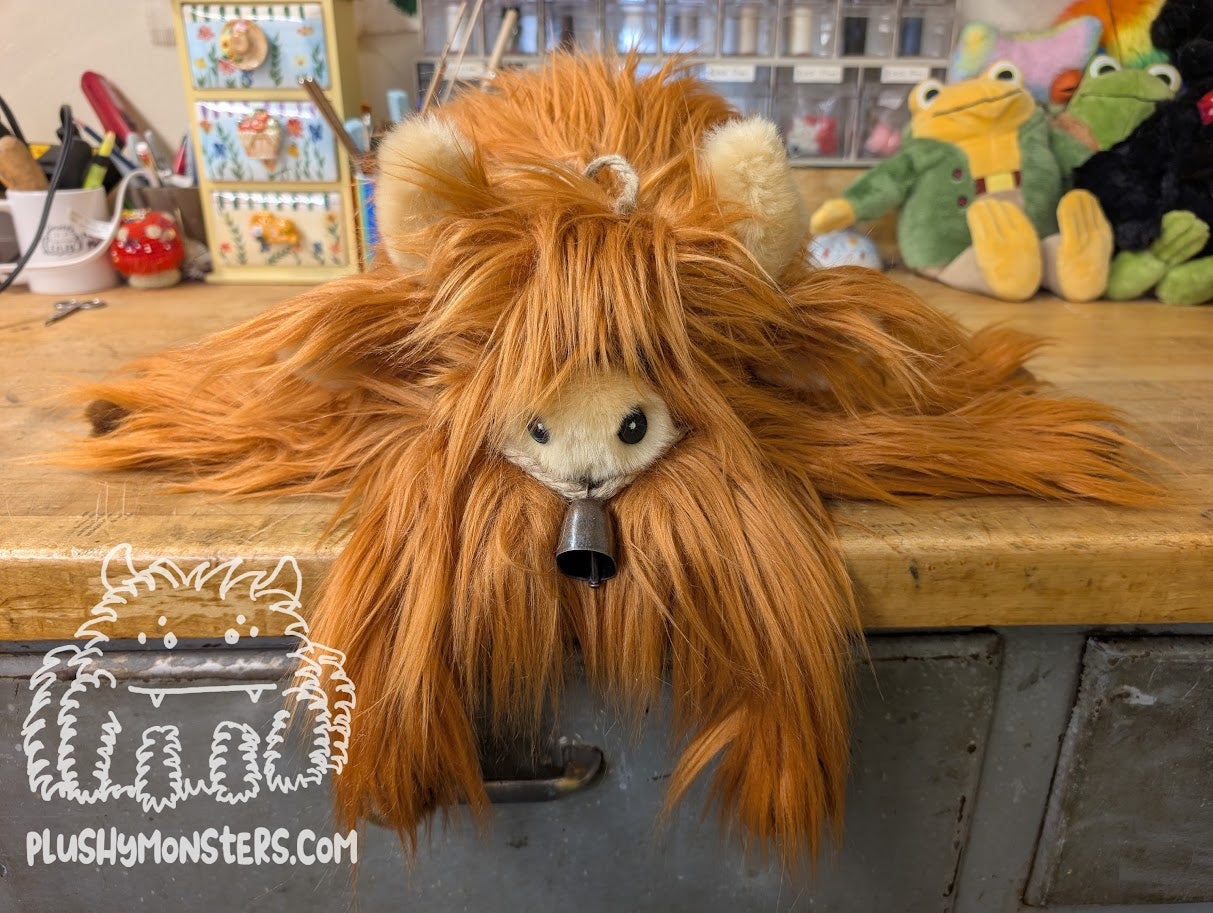 Lil' Hazy for Sara! Highland Cow Spider in Disguise - Weighted Lil' Guy