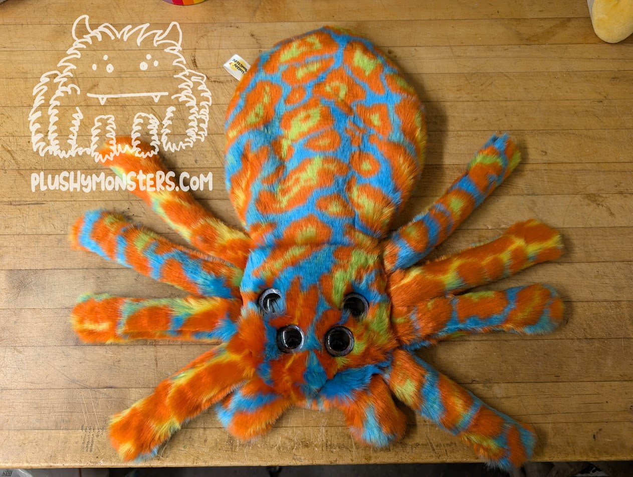 Mr. Incredible! With Silver Eyes! - Weighted Pancake Spider