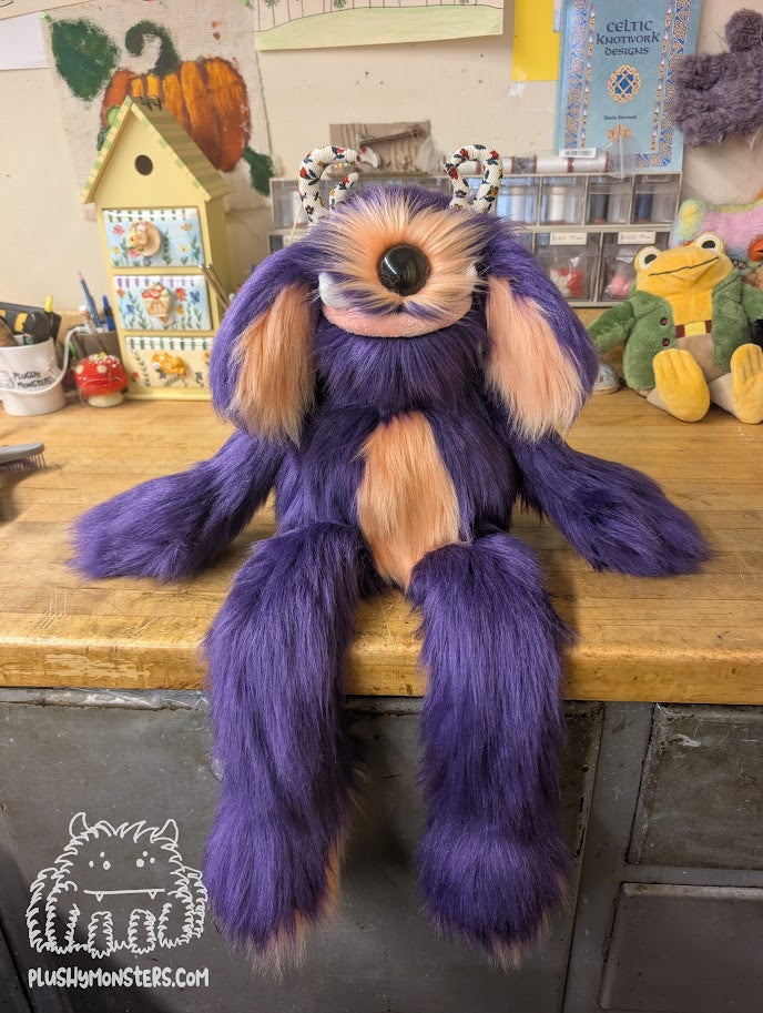 Holly's Custom Curtis! - Weighted Lanky Plushy Monster