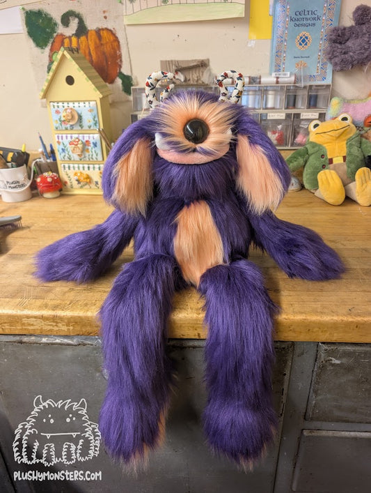 Holly's Custom Curtis! - Weighted Lanky Plushy Monster