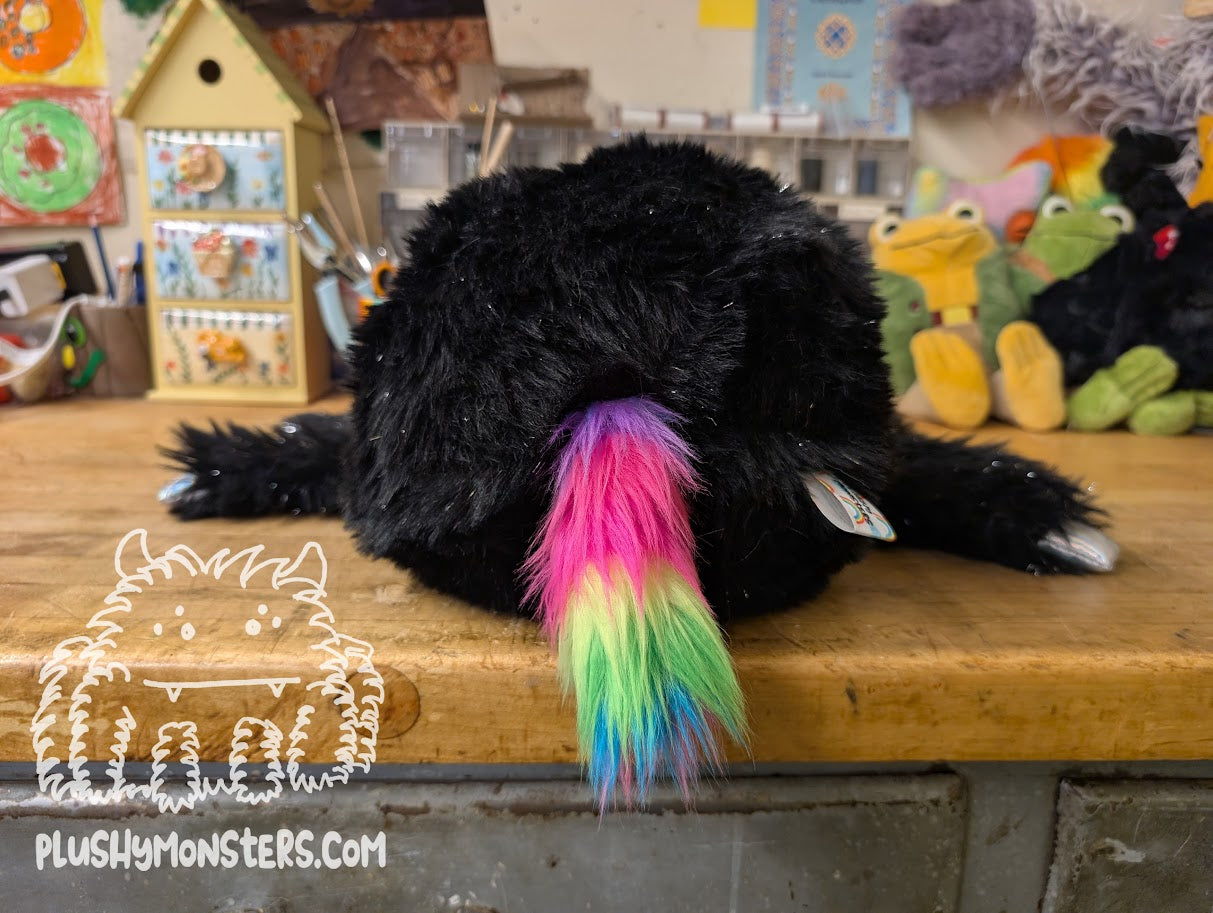 Lil' Onyx Sparkles! - Unicorn Spider in Disguise - Weighted Lil' Guy