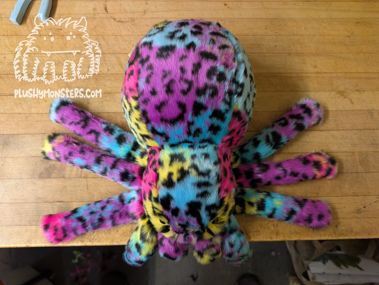 Lil' Rainbow Leopard! - Weighted Lil' Guy