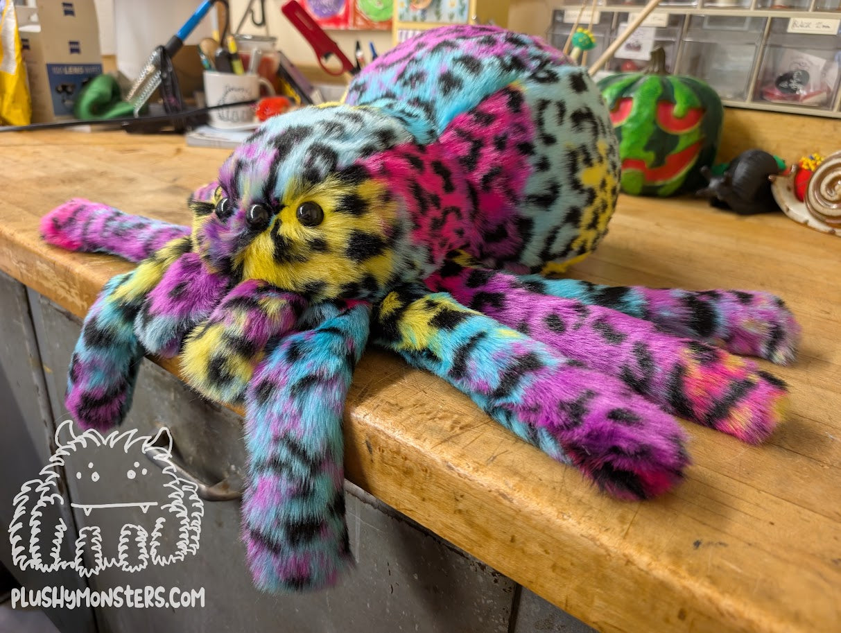 Lil' Rainbow Leopard! - Weighted Lil' Guy