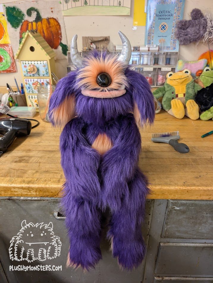 Julie's Custom Curtis! - Weighted Lanky Plushy Monster