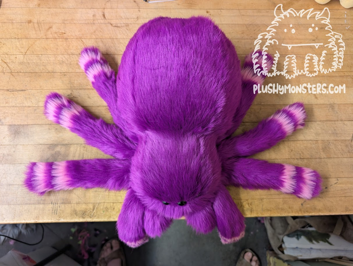 Stripey Grape Bubbleyum! - Weighted Lil' Guy