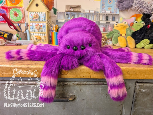 Stripey Grape Bubbleyum! - Weighted Lil' Guy
