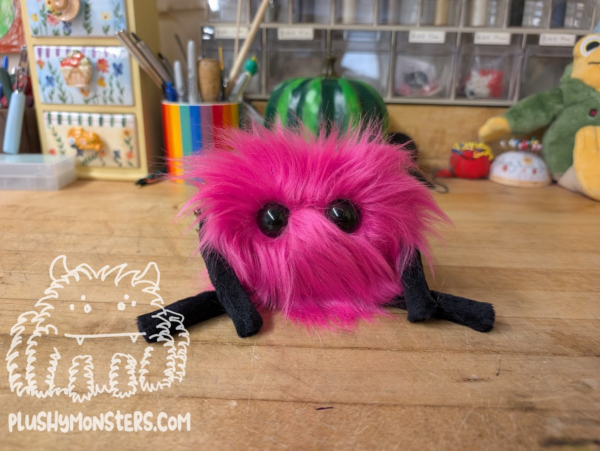 Pink Little Lovey! - Heart Monster