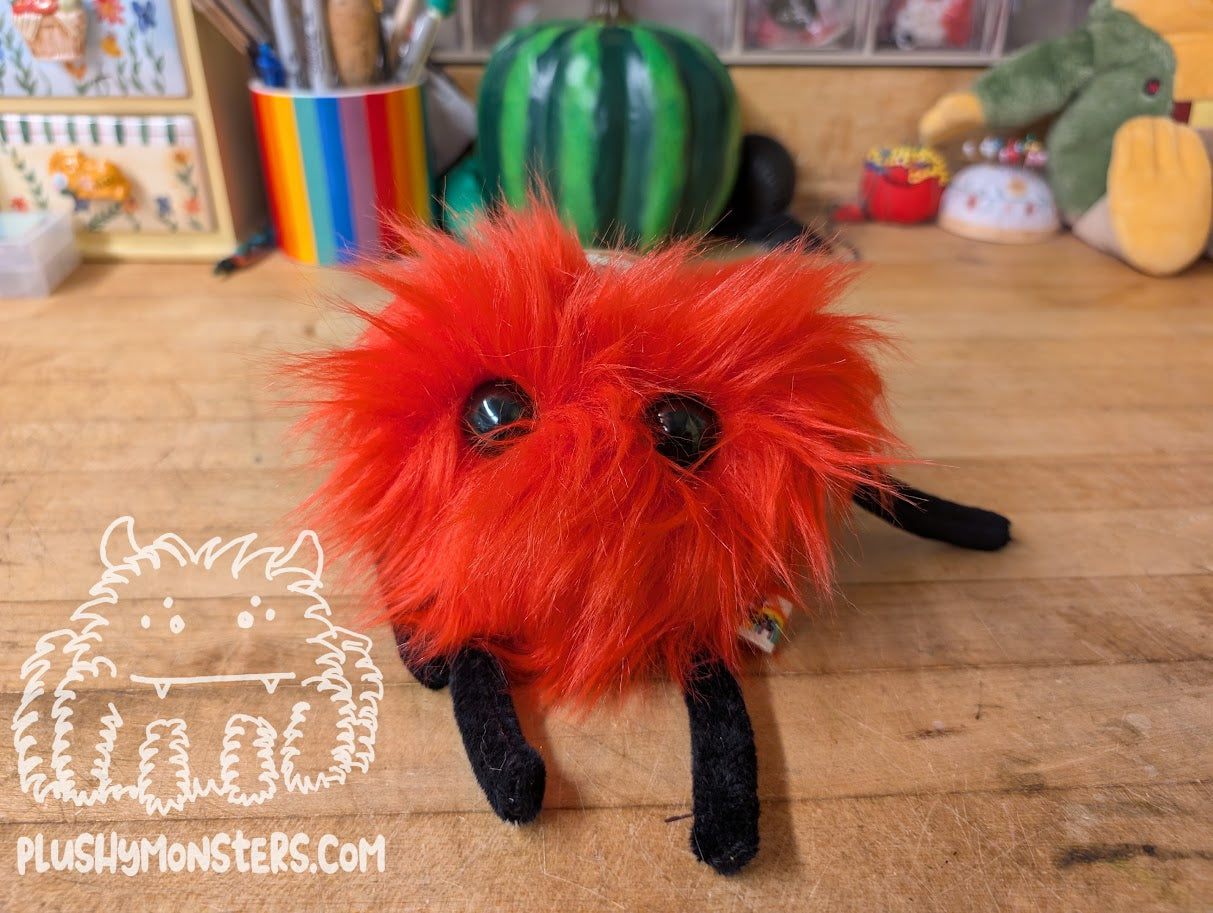 Red Little Lovey! - Heart Monster