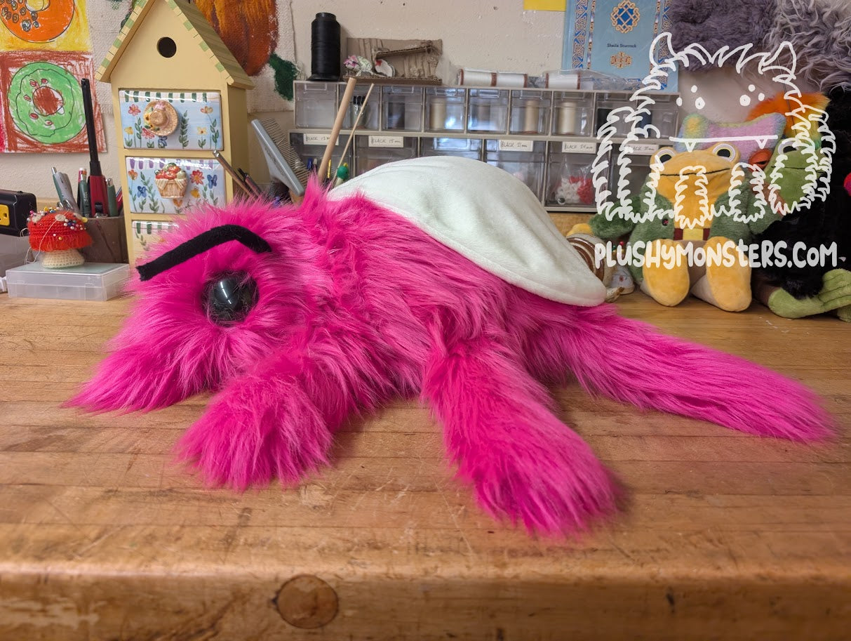 Fuchsia Bug! - Weighted Bug! With Wings!