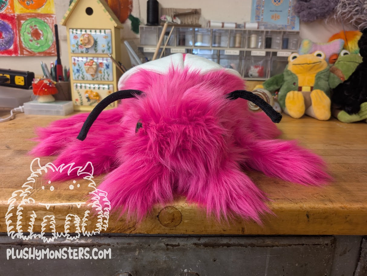 Fuchsia Bug! - Weighted Bug! With Wings!