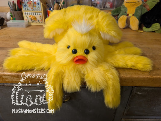 Lil' Yeller and White Ducky! Duck Spider in Disguise! - Weighted Lil' Guy