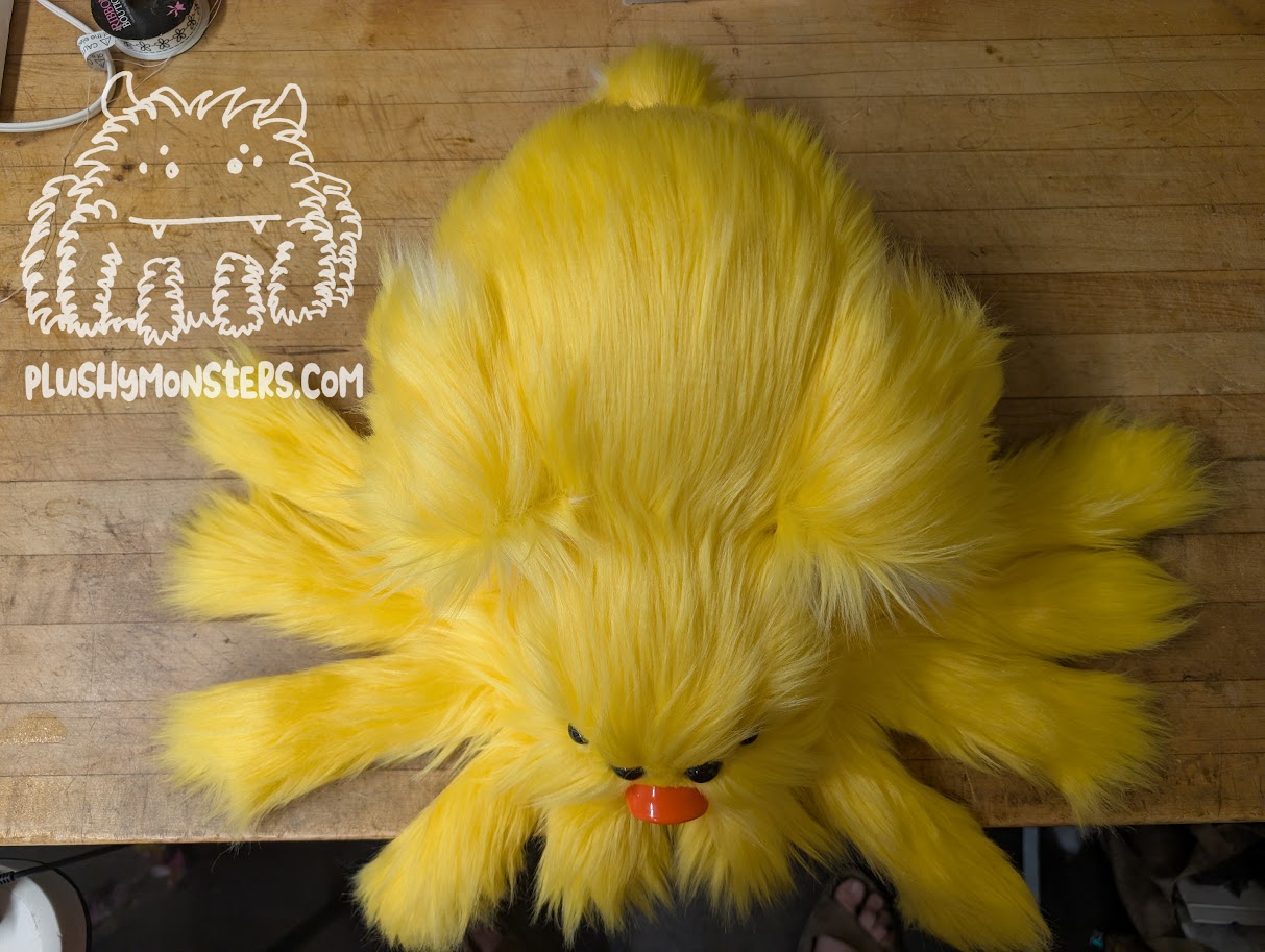 Lil' Shaggy Yeller Ducky! Duck Spider in Disguise! - Weighted Lil' Guy