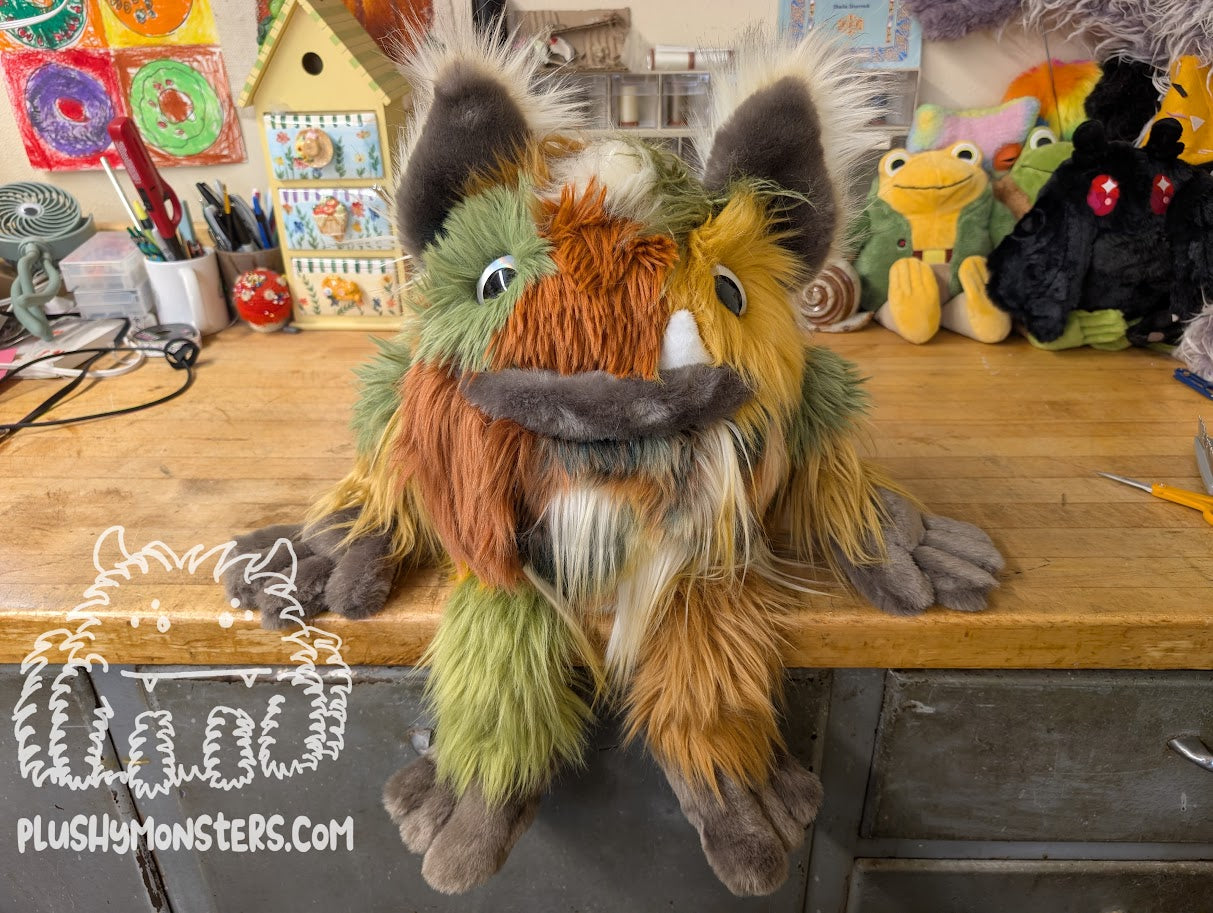 Arnold! - Patchy Weighted Flatbottom Tongue Monster