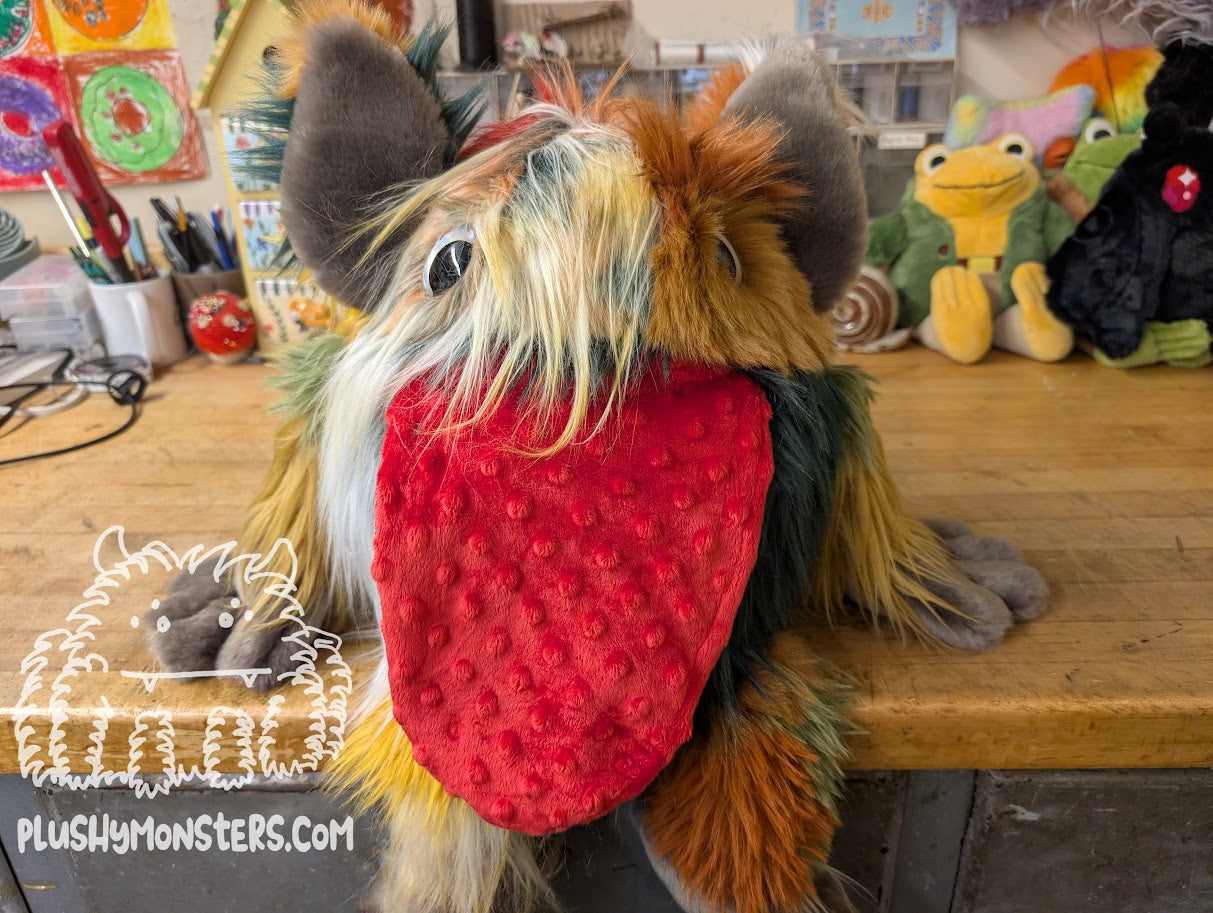 Desi! - Patchy Weighted Flatbottom Tongue Monster