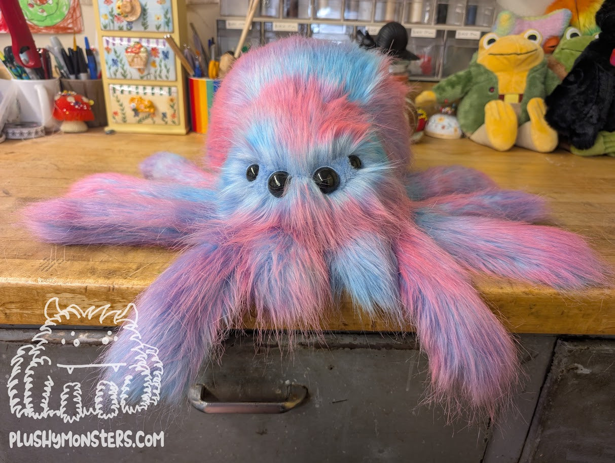 Lil' Cotton Candy! With Oversized Eyes! - Weighted Lil' Guy