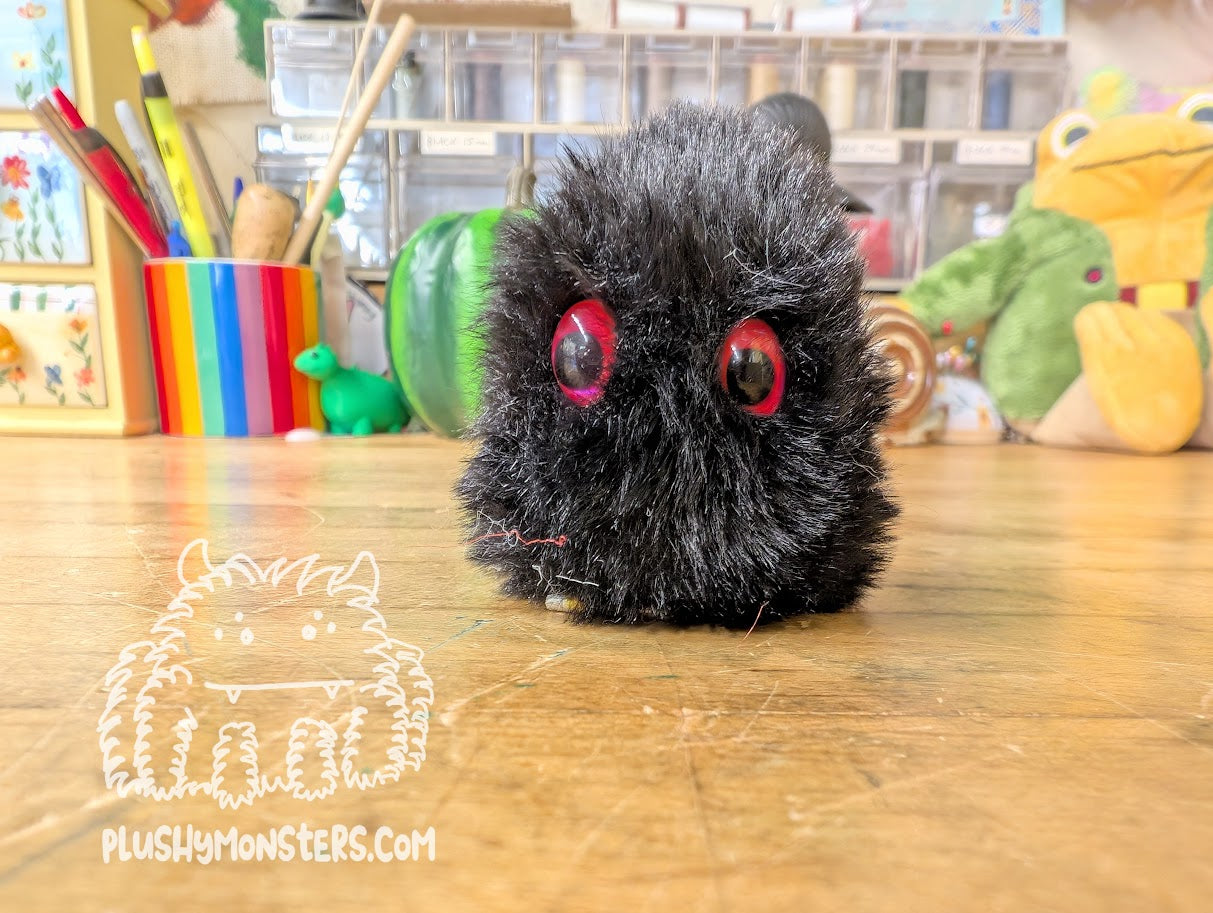 Soot Tiny Boi with Red Oval Eyes!