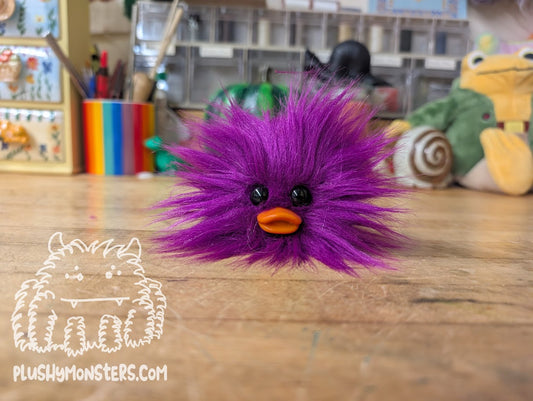 Shaggy Grape Ducky Tiny Boi!