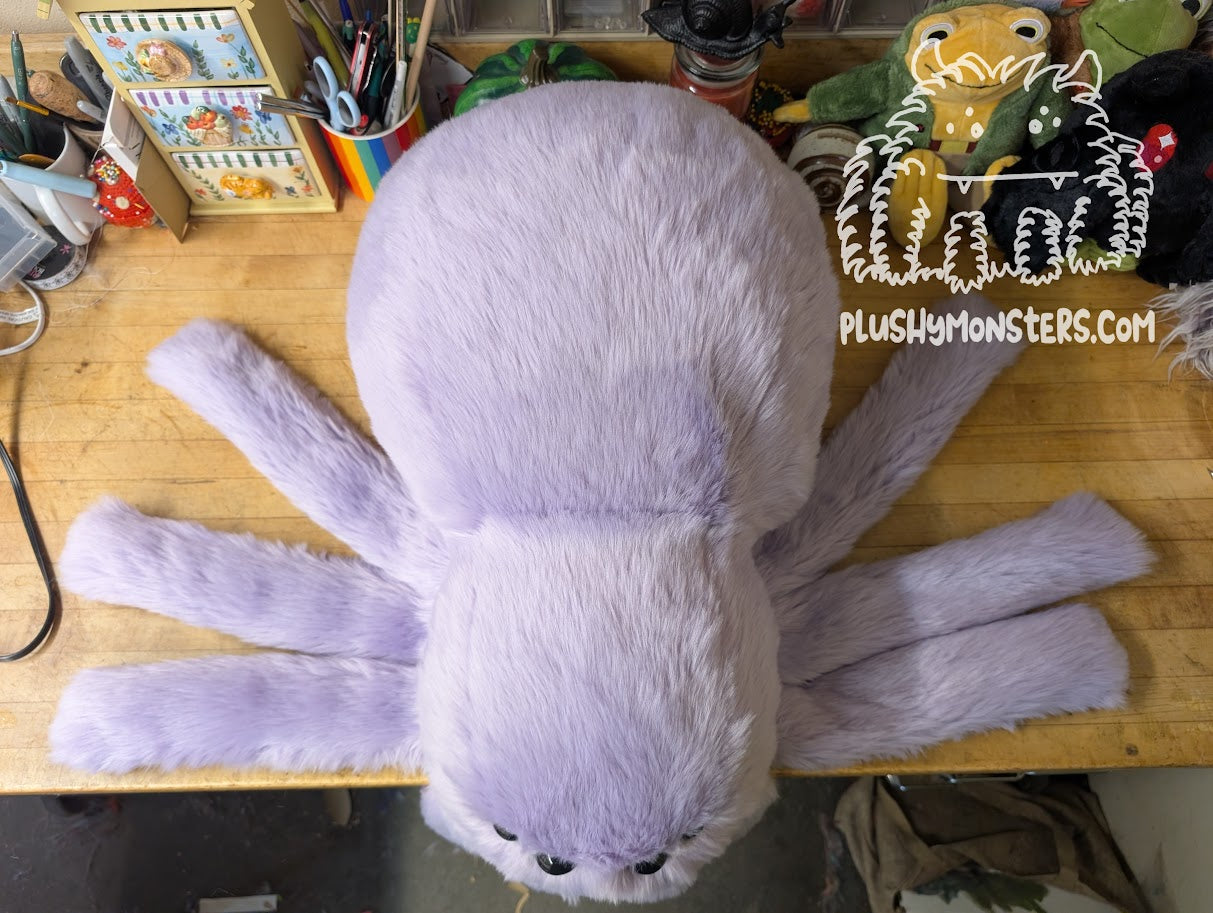 Big Lilac! - Weighted Big'n – Plushy Monsters