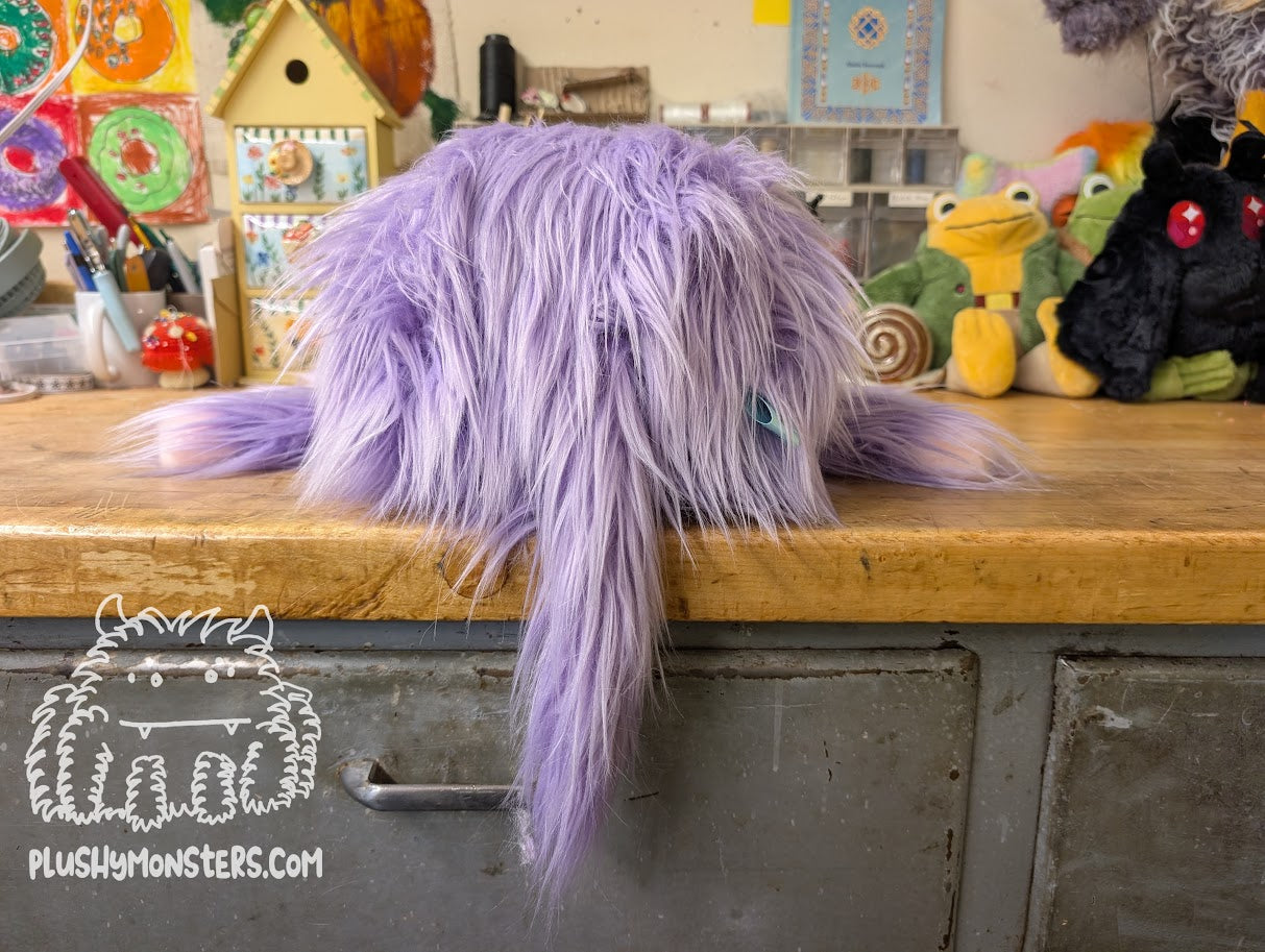 Lil' Fiona! - Highland Cow Spider in Disguise - Weighted Lil' Guy