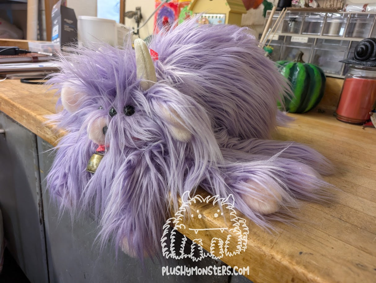 Lil' Fiona! - Highland Cow Spider in Disguise - Weighted Lil' Guy