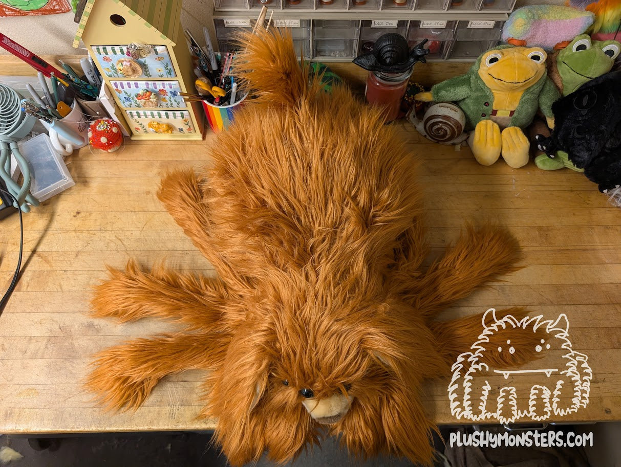 Hazelnut Shaggy Dog Spider in Disguise! - Weighted Middlin'