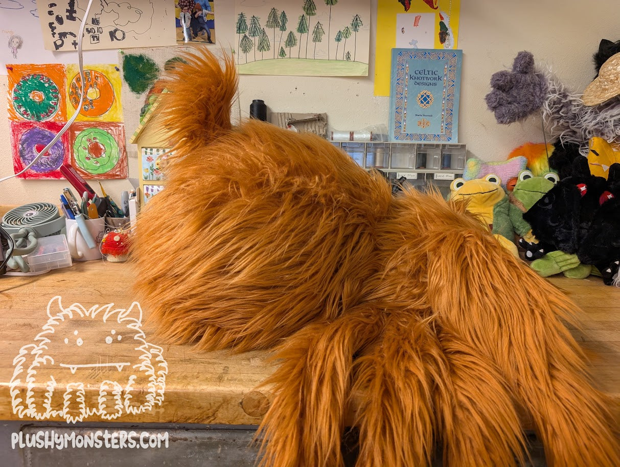 Hazelnut Shaggy Dog Spider in Disguise! - Weighted Middlin'