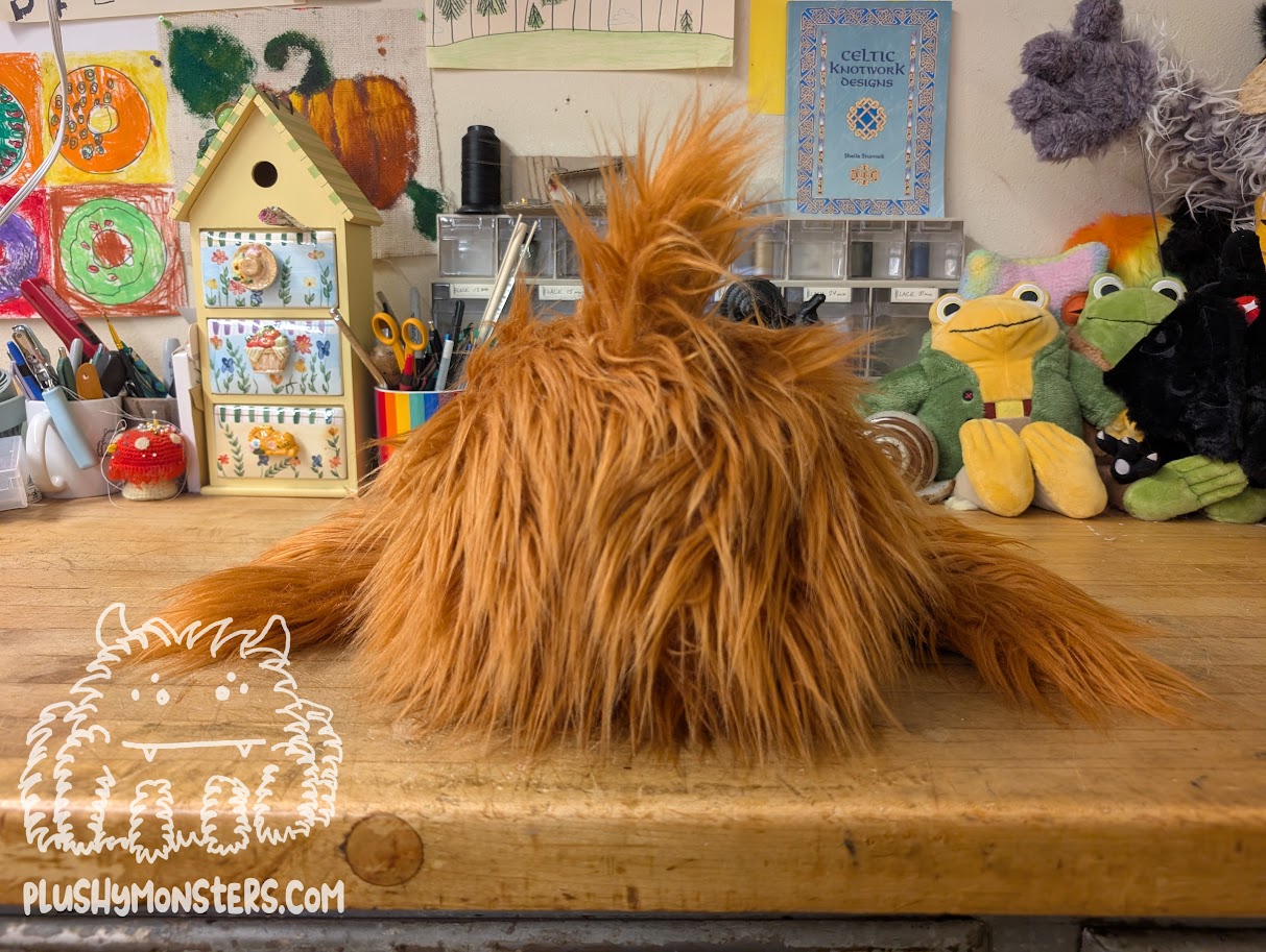 Lil' Hazelnut Shaggy Dog Spider in Disguise! - Weighted Lil' Guy