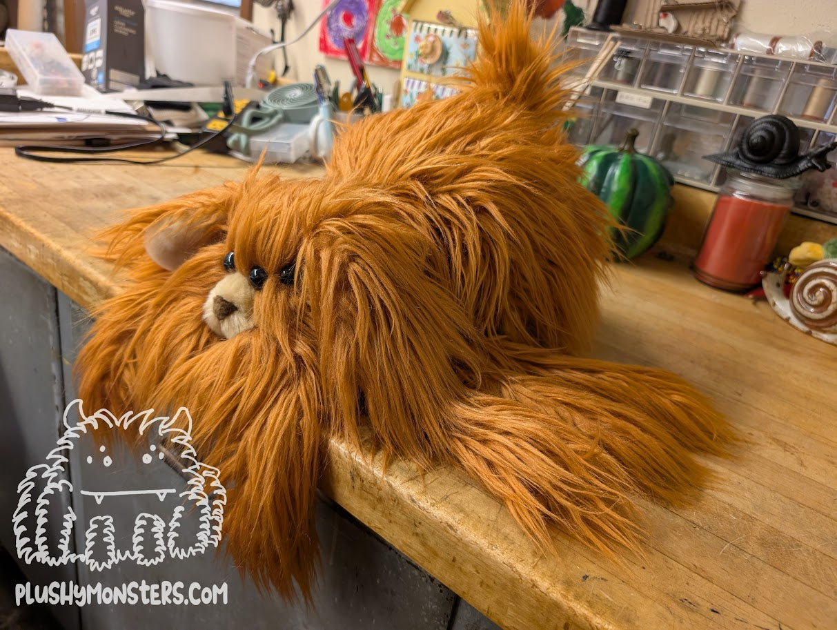 Lil' Hazelnut Shaggy Dog Spider in Disguise! - Weighted Lil' Guy