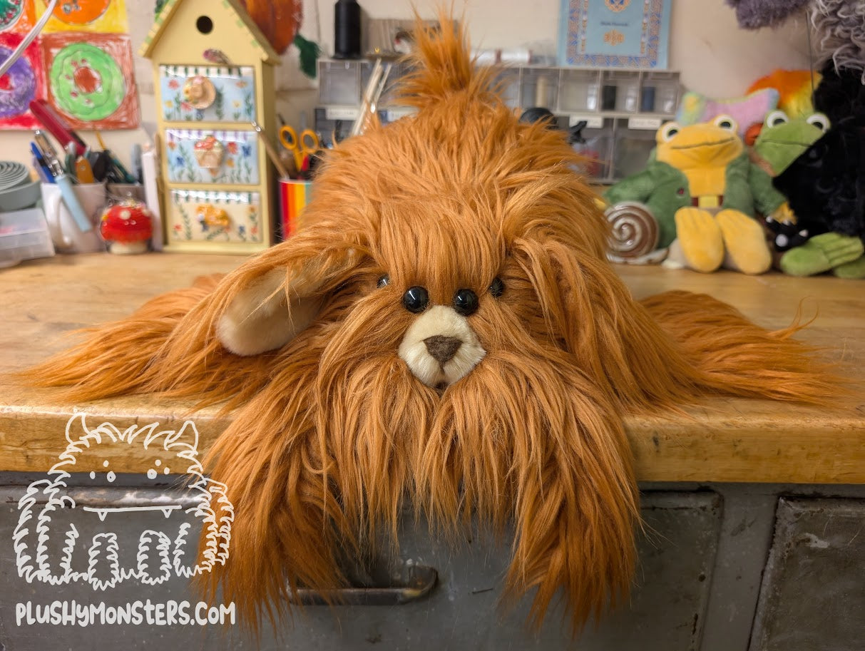 Lil' Hazelnut Shaggy Dog Spider in Disguise! - Weighted Lil' Guy