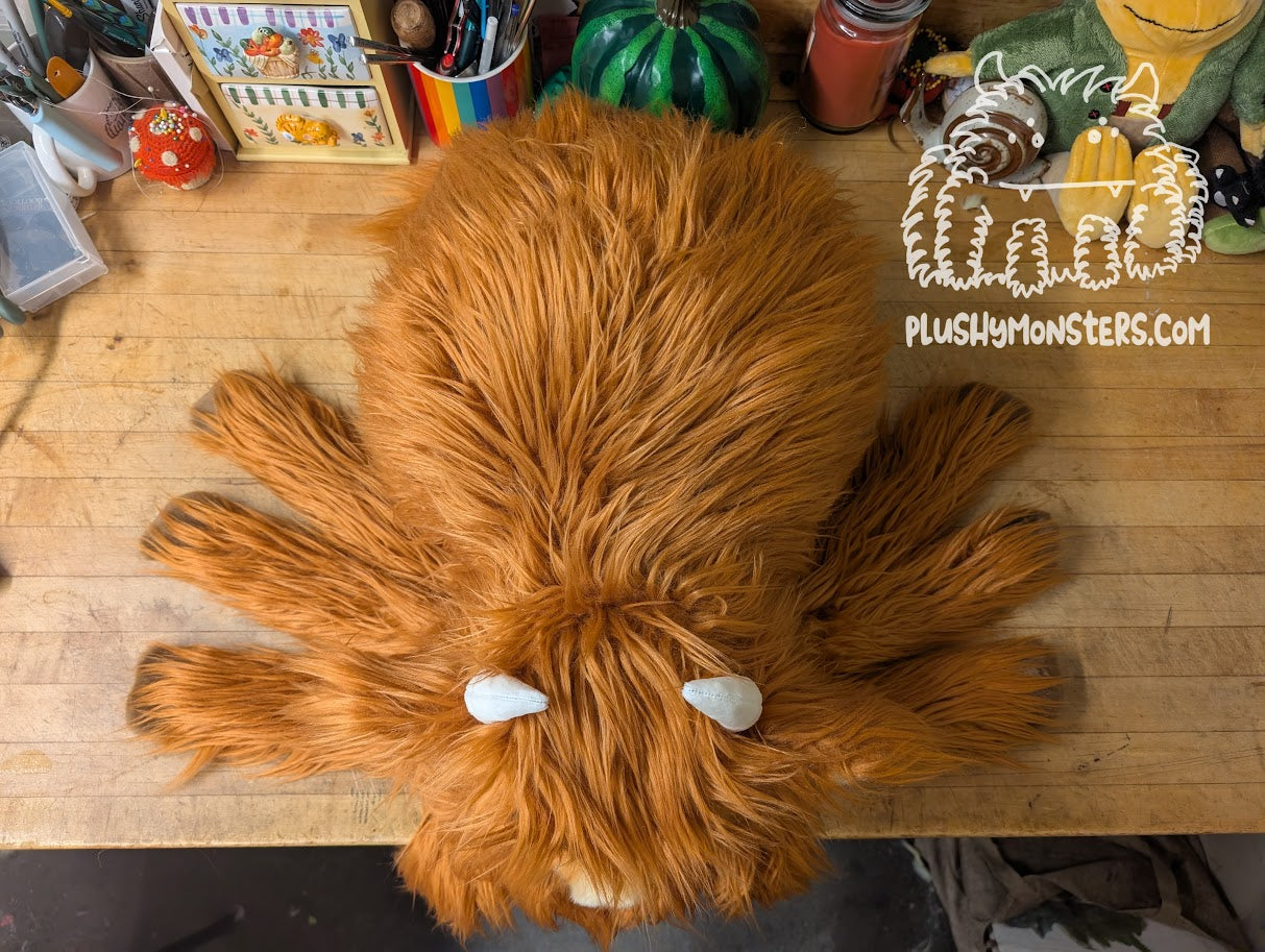 Hazelnut, Highland Cow Spider in Disguise - Weighted Middlin'