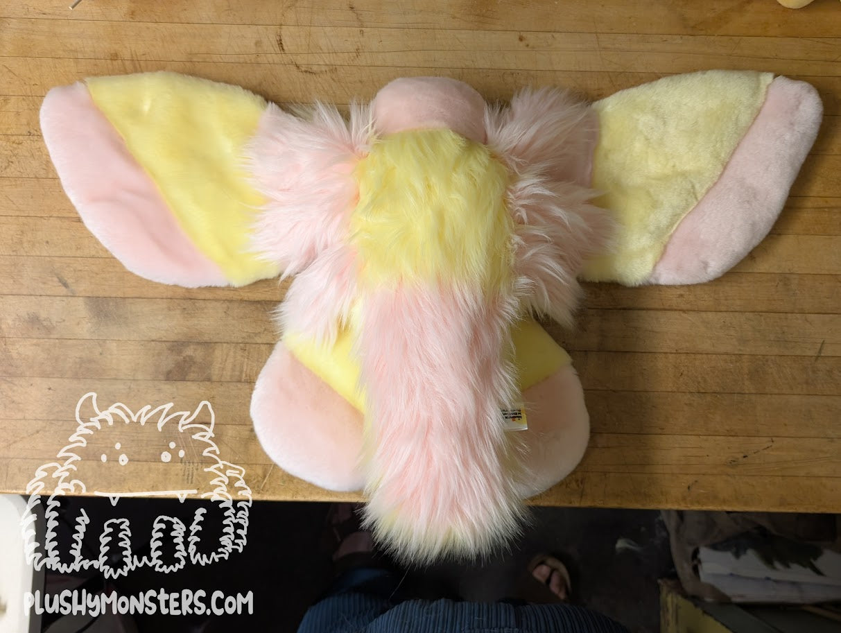 Rosy! - Weighted Moth Plushy Preorder