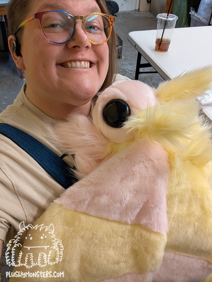 Rosy! - Weighted Moth Plushy Preorder