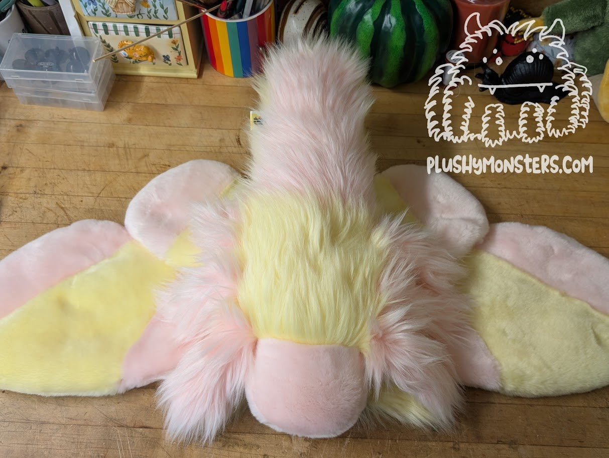 Rosy! - Weighted Moth Plushy Preorder