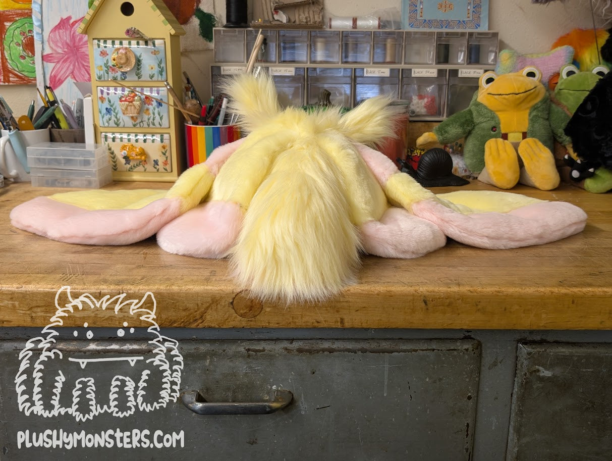 Rosy! - Weighted Moth Plushy Preorder
