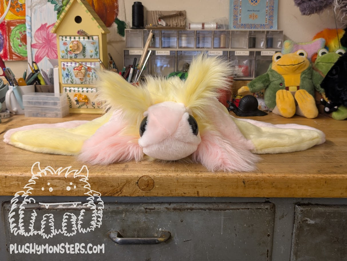 Rosy! - Weighted Moth Plushy Preorder