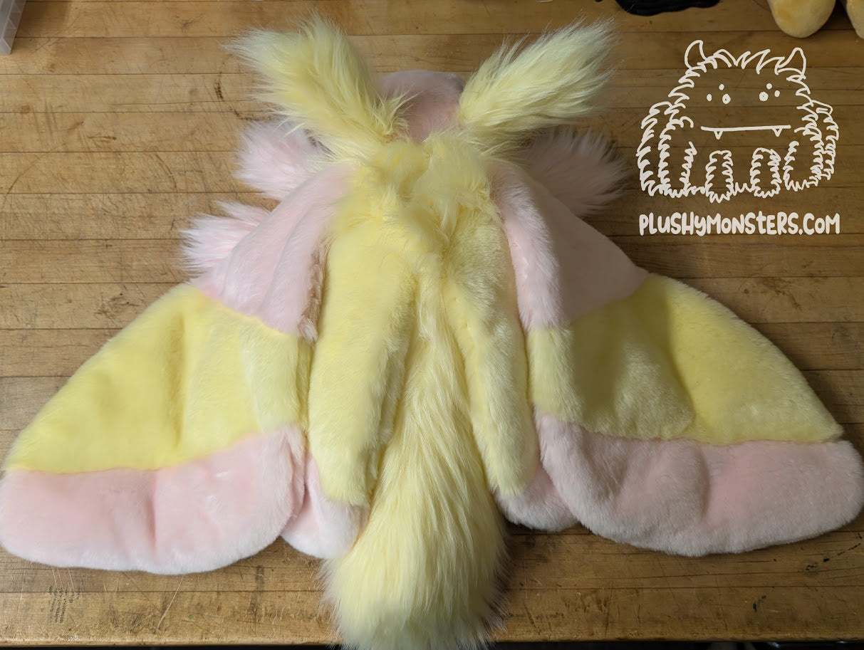 Rosy! - Weighted Moth Plushy Preorder