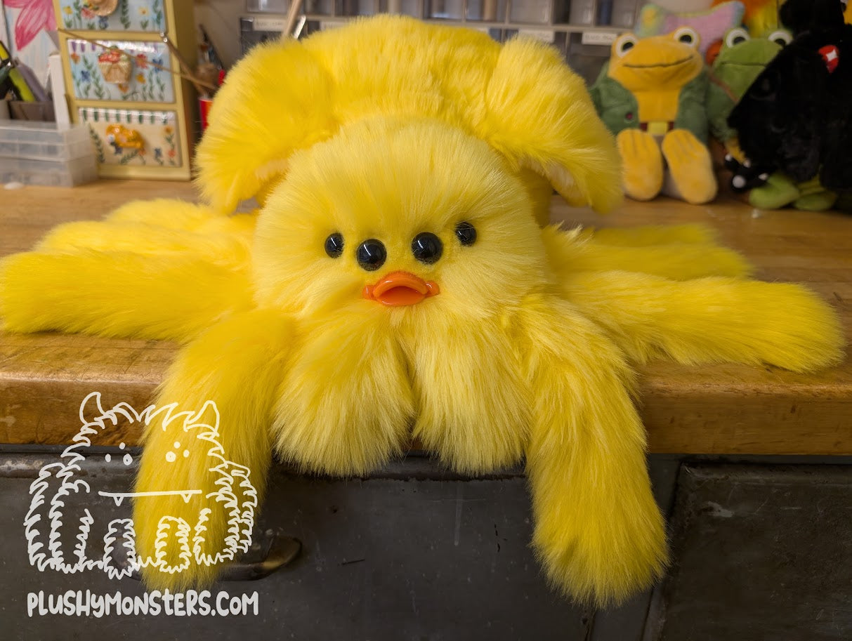 Lil' Yeller and White Ducky! Duck Spider in Disguise! - Weighted Lil' Guy