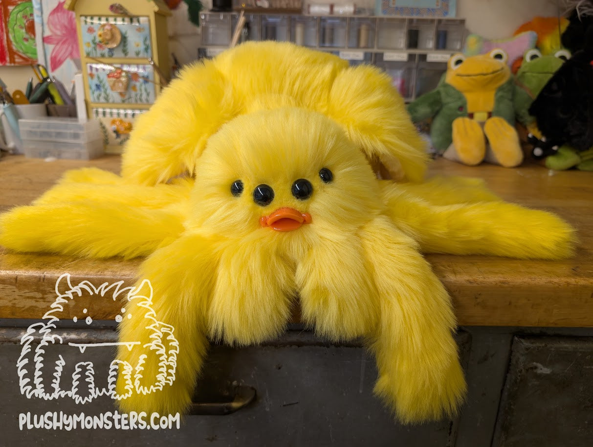 Lil' Yeller and White Ducky! Duck Spider in Disguise! - Weighted Lil' Guy