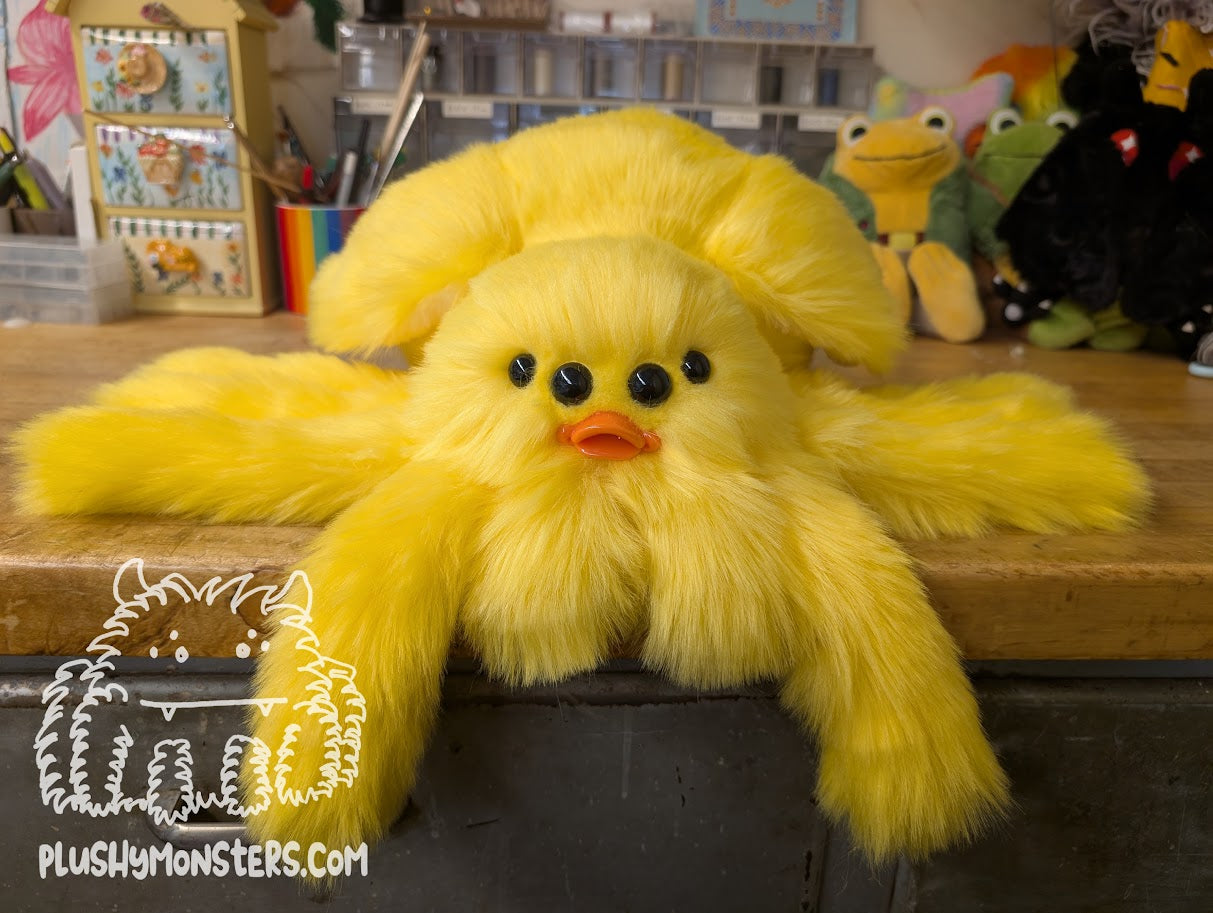Lil' Yeller and White Ducky! Duck Spider in Disguise! - Weighted Lil' Guy