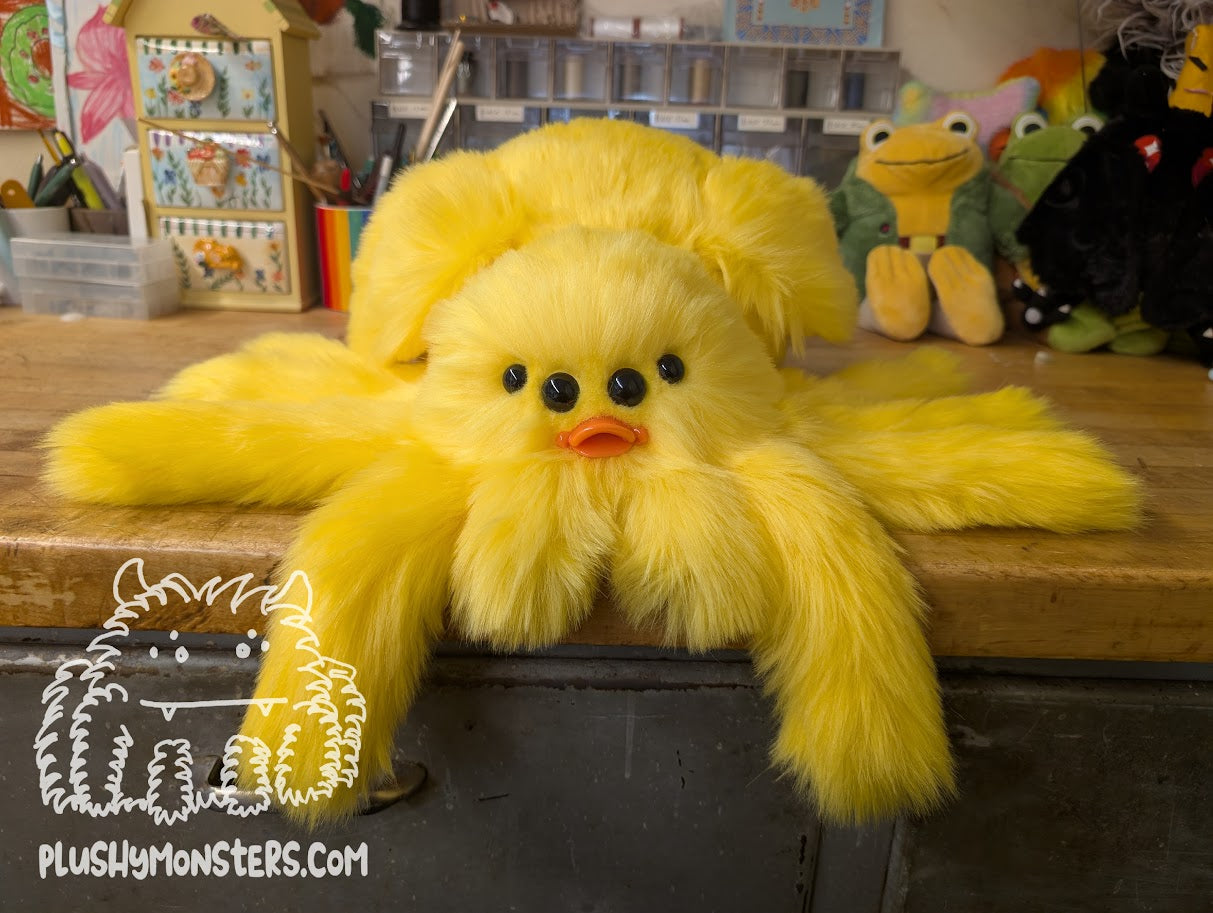 Lil' Yeller and White Ducky! Duck Spider in Disguise! - Weighted Lil' Guy