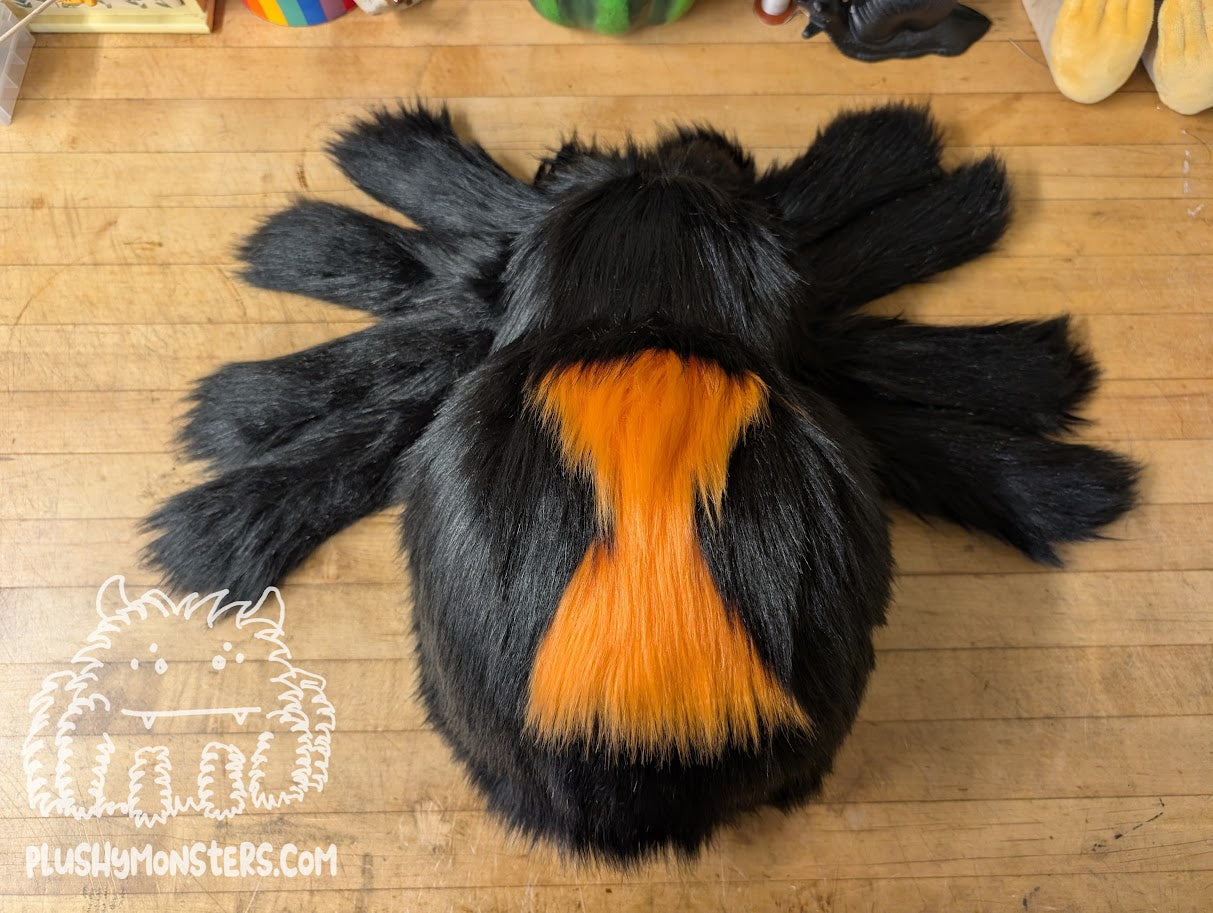 Lil' Black and Orange Widder! - Weighted Lil' Guy
