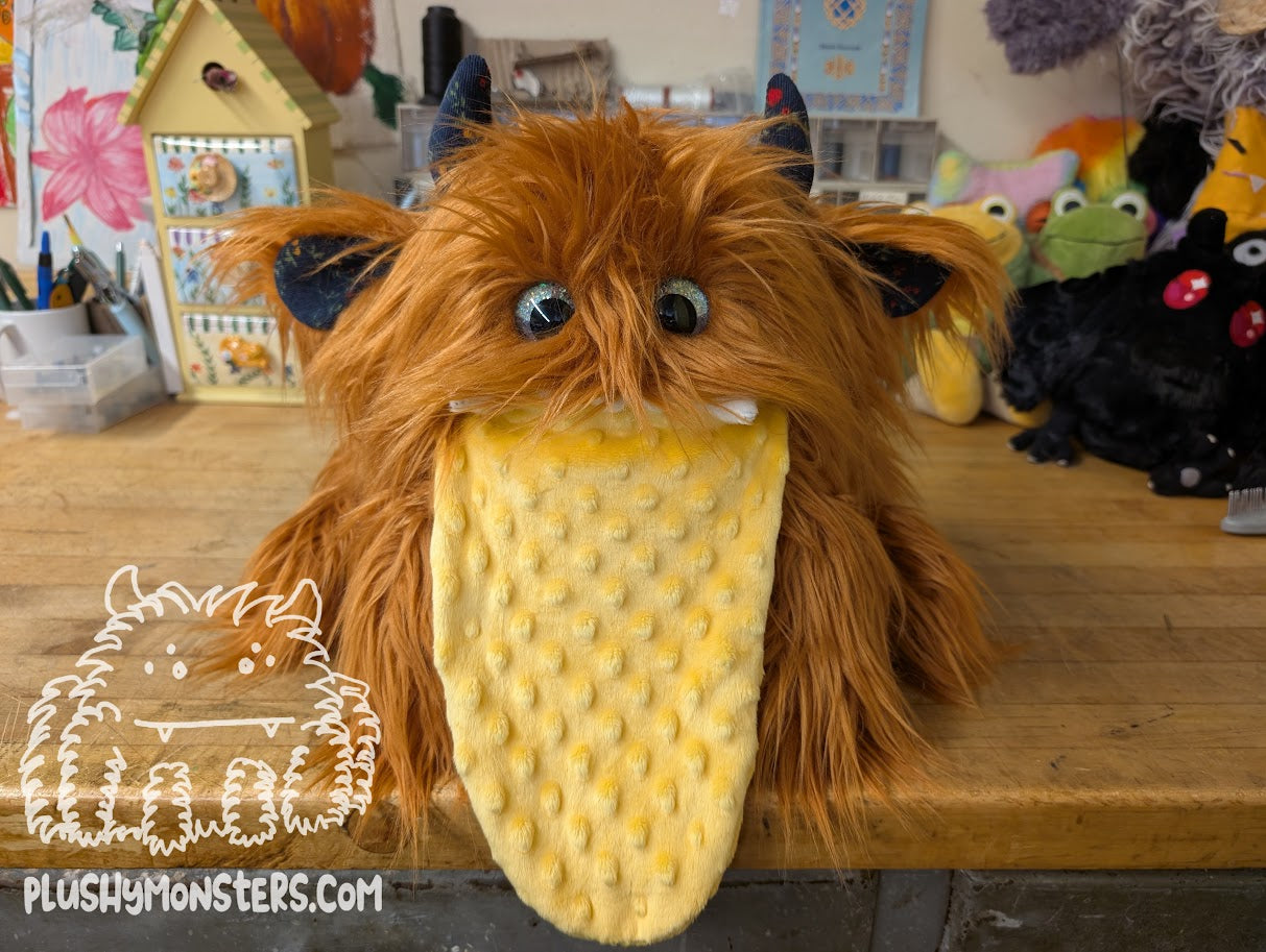 Ginger! - Weighted Tongue Monster