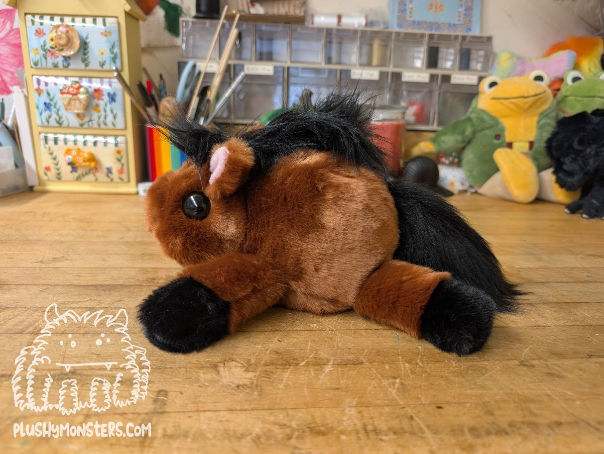 Barley! Weighted Little Horsey Guy