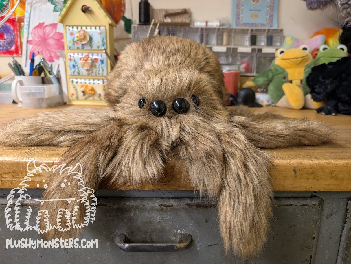 Teddy! With Oversized Eyes! - Weighted Lil' Guy