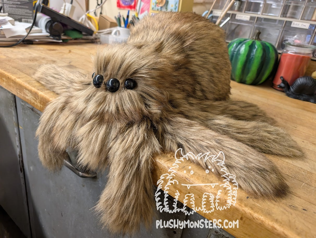 Teddy! With Oversized Eyes! - Weighted Lil' Guy