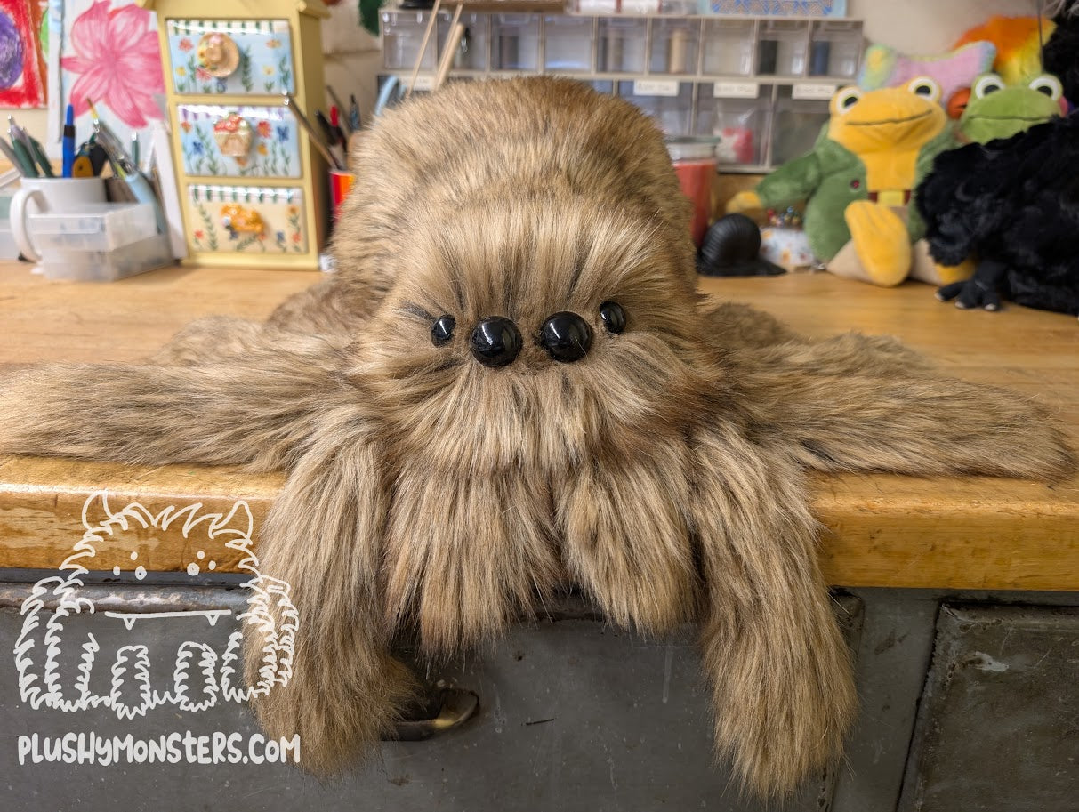 Teddy! With Oversized Eyes! - Weighted Lil' Guy