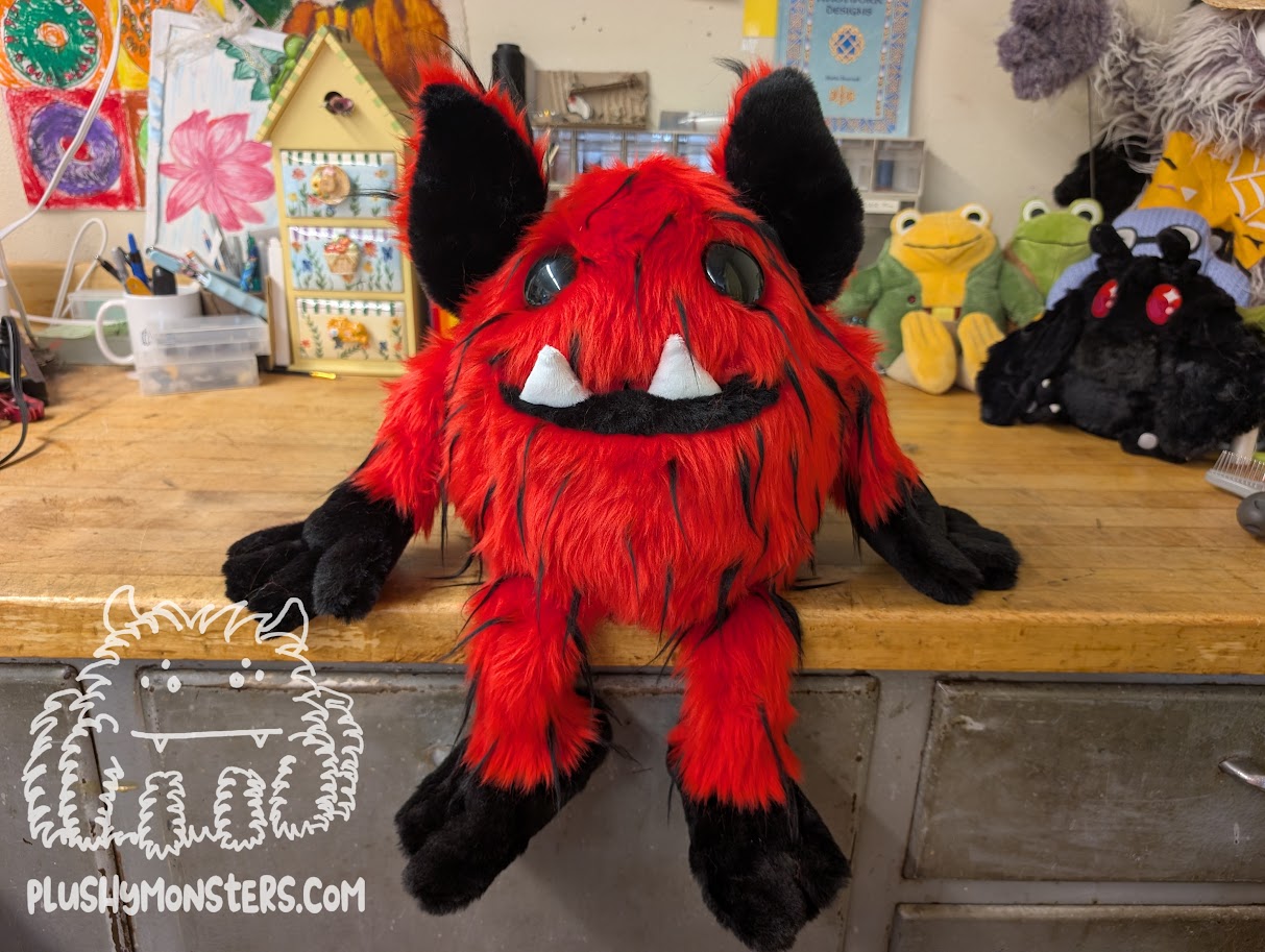 Quincy Blazewatcher! - Weighted Flatbottom Tongue Monster