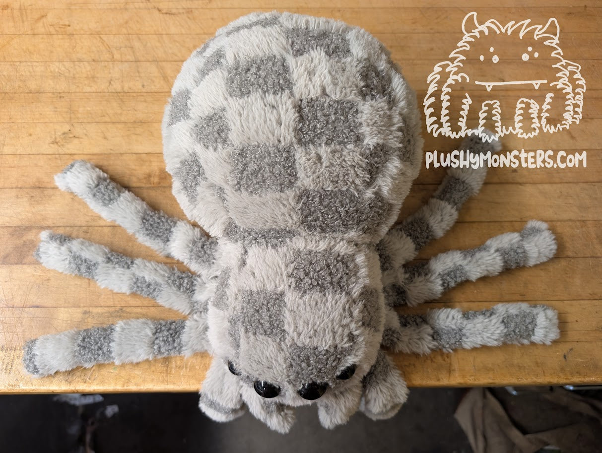 Lil' Earnest Checkaboad! With Oversized Eyes! - Weighted Lil' Guy